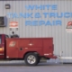 Truck parked in front of White Tank & Truck Repair