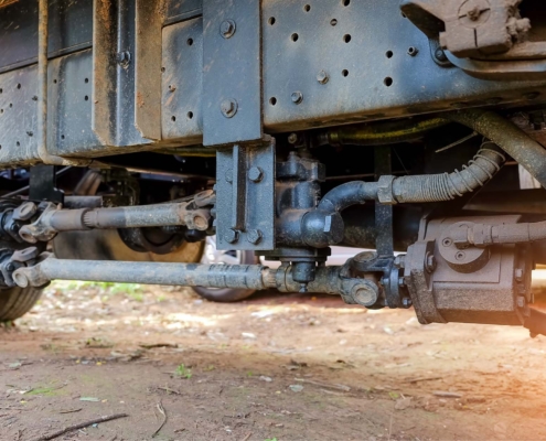 Drive shaft metal steel transmission for rotating applications.
